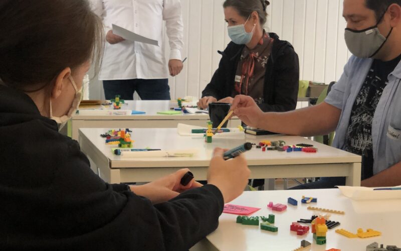 Du lernst zu moderieren von Anfang an - Jens Dröge LEGO Serious Play Ausbildung